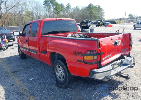 2003 Chevrolet Silverado 1500 Ls z USA, uszkodzony, nr VIN 1GCEK19T03Z279369